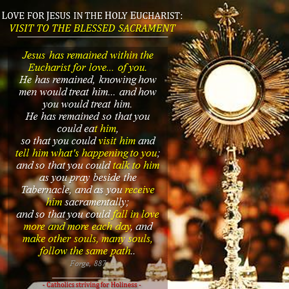 How to Spend an Hour in Adoration – LIVE BY FAITH